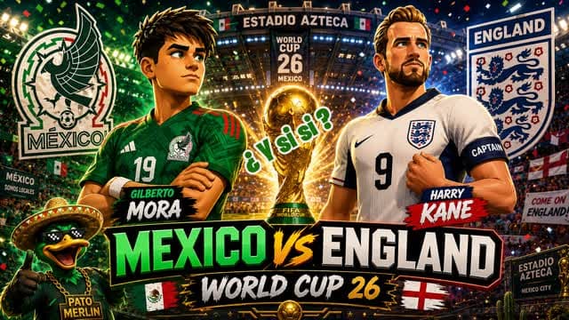 MEXICO vs INGLATERRA WORLD CUP🏆 Y si si — Fortnite Creative map cover art