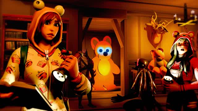 Phantom Ghost and zombies — Fortnite Creative map