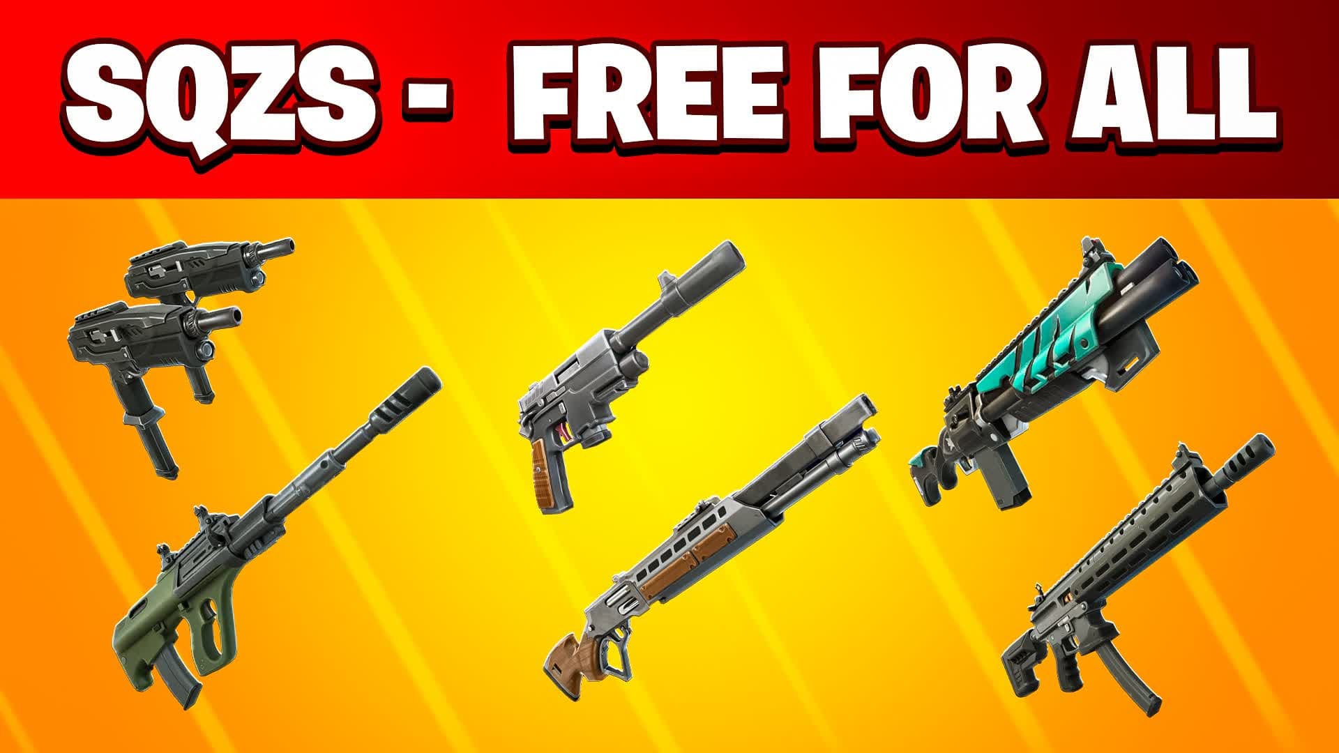 SQZ'S - FREE FOR ALL — Fortnite Creative map