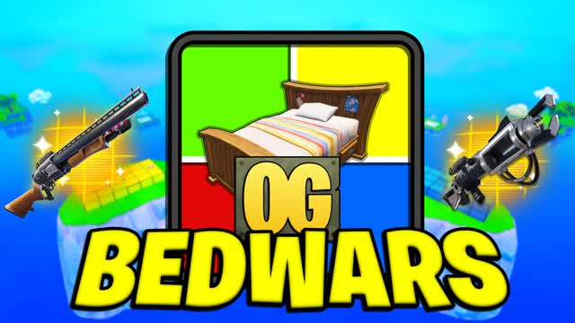 OG BED WARS — Fortnite Creative map cover art