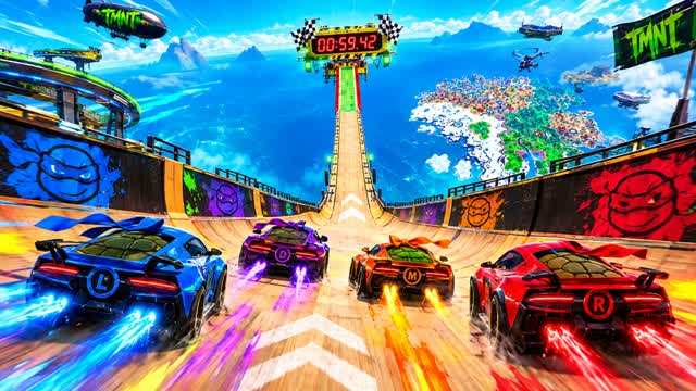 RACE CARS GAME — Fortnite Creative map