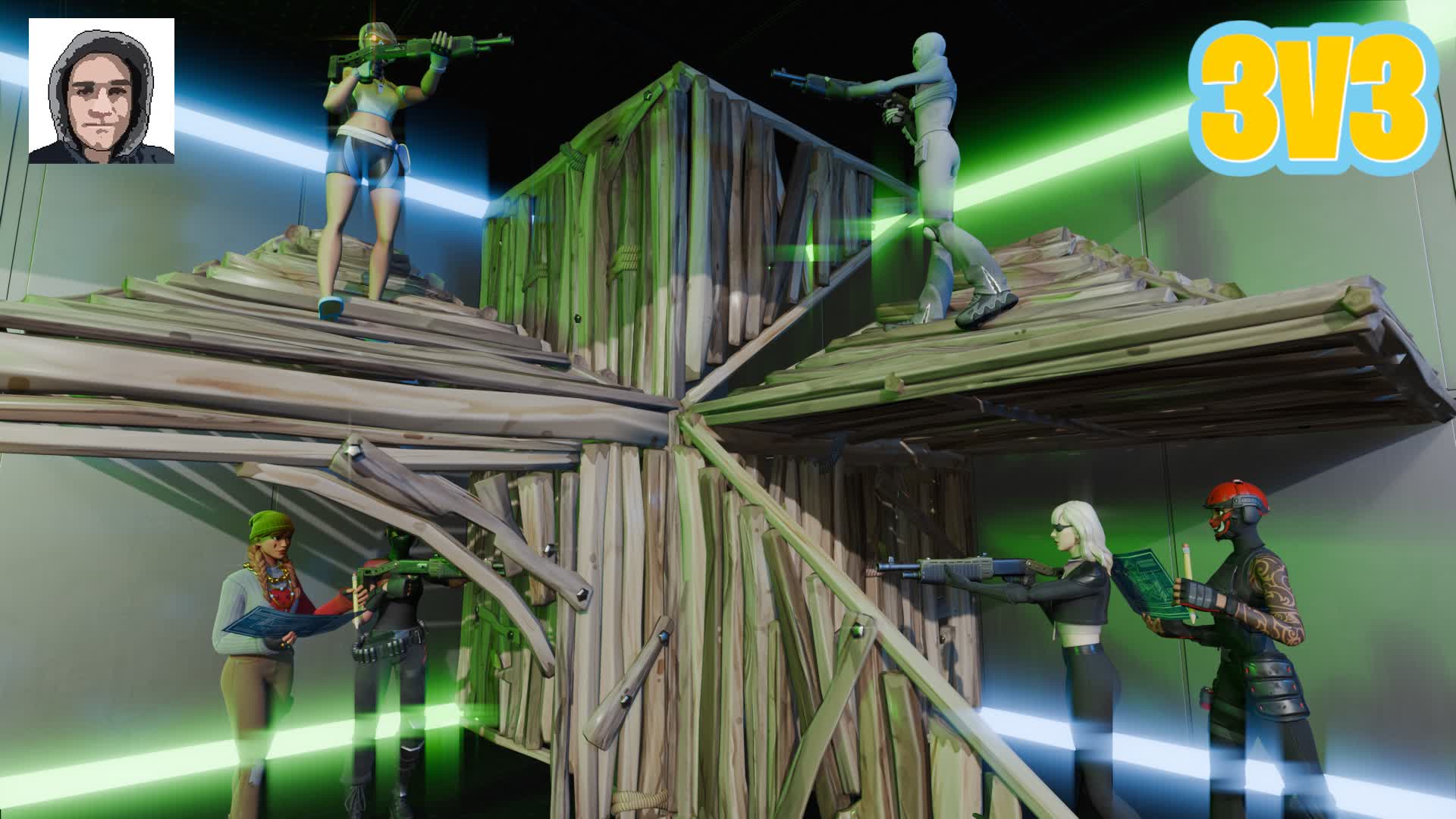 PIECE CONTROL [3V3] - The Arda — Fortnite Creative map