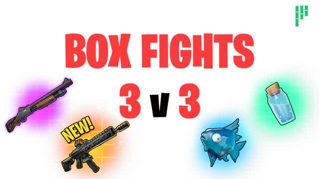 PANDVIL BOX FIGHT (3V3) 📦 — Fortnite Creative map cover art