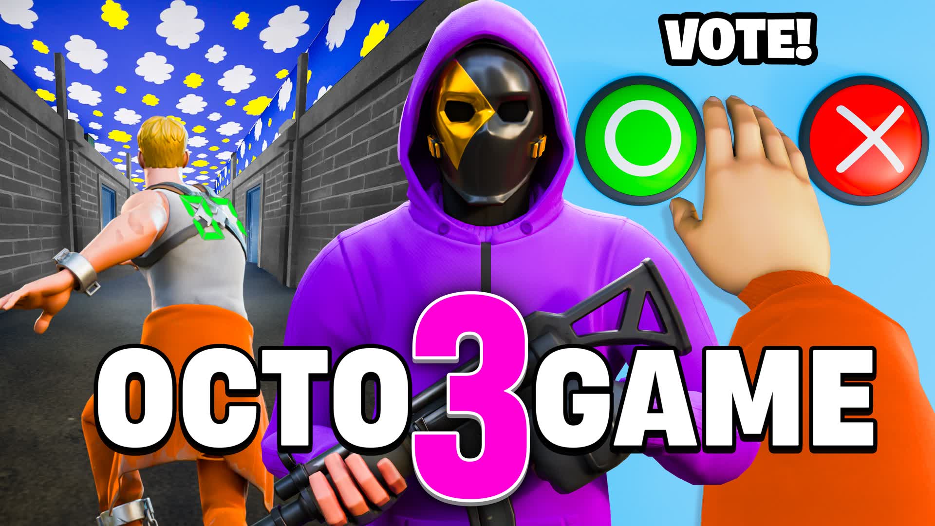OCTO GAME 3 - THE END — Fortnite Creative map