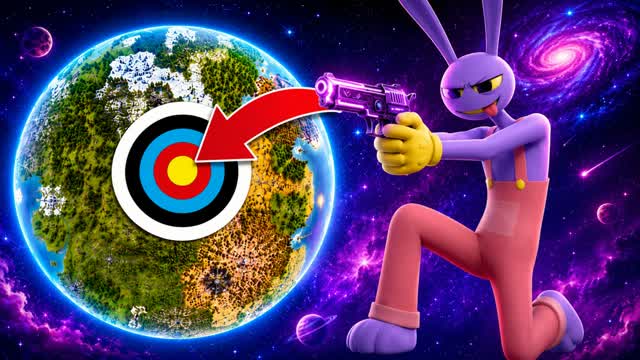 DIN DON TRICKSHOT 🎯+125 LEVELS!😎! — Fortnite Creative map cover art