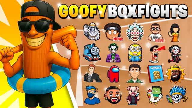 MEME BOX FIGHT 📦 BOX PVP — Fortnite Creative map cover art