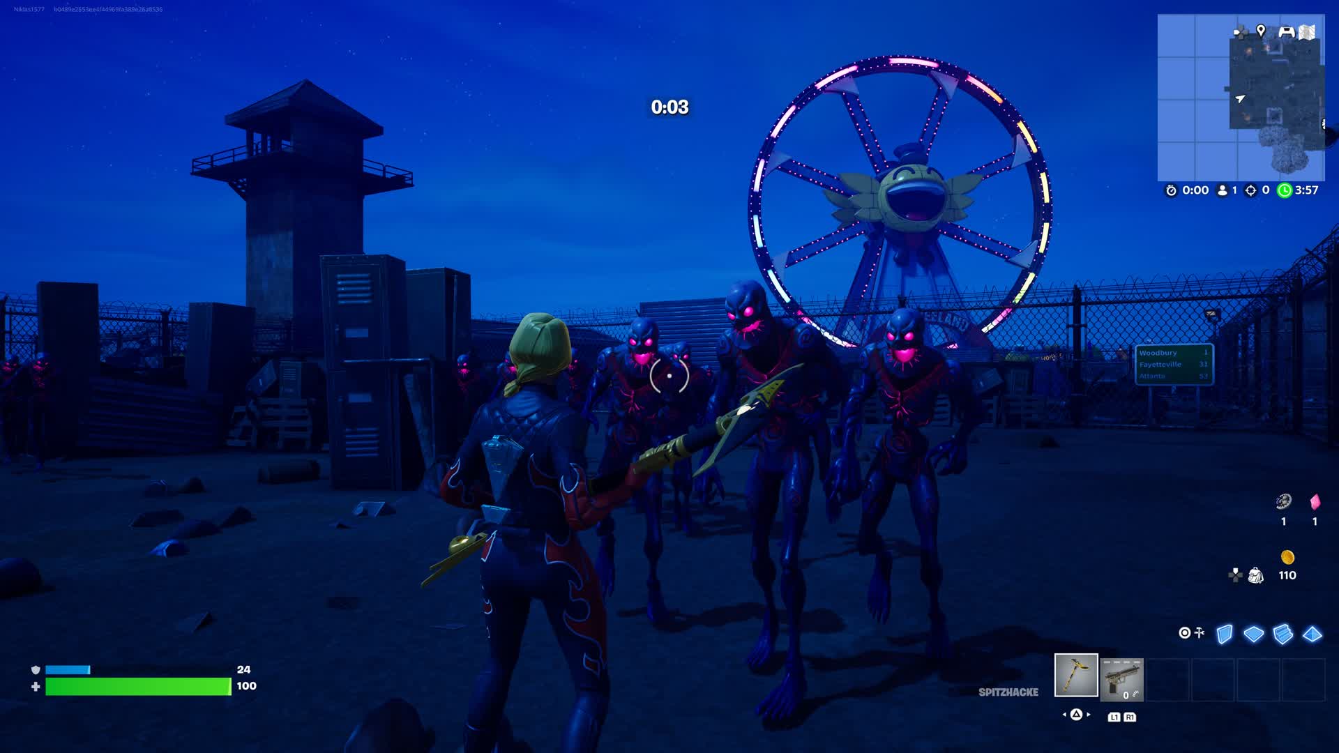Zombiefram — Fortnite Creative map