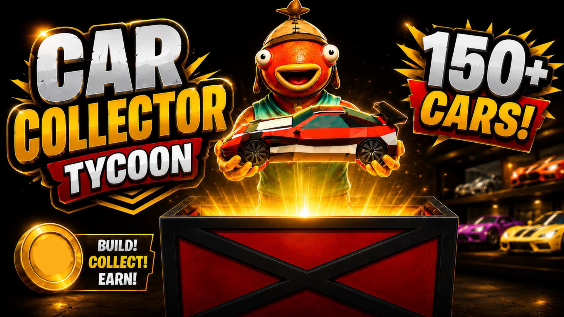 Car Collector Tycoon — Fortnite Creative map