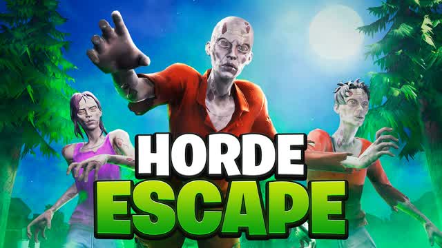 HORDE ESCAPE [ROGUELIKE] — Fortnite Creative map cover art