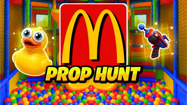 MACDORO PROP HUNT HIDE & SEEK DRIVE THRU — Fortnite Creative map cover art