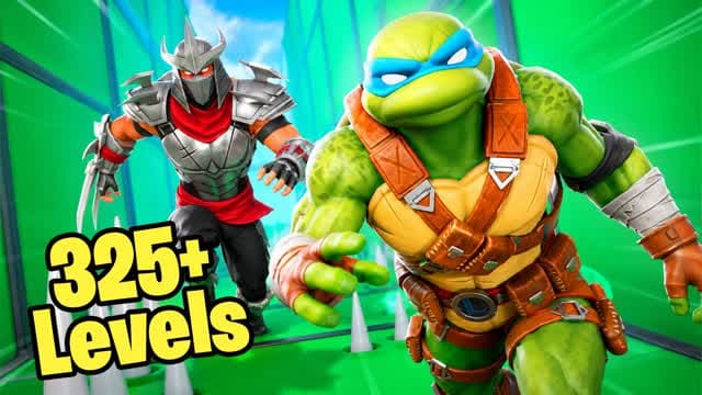 ⭐ Omega TMNT Deathrun Parkour ⭐ — Fortnite Creative map