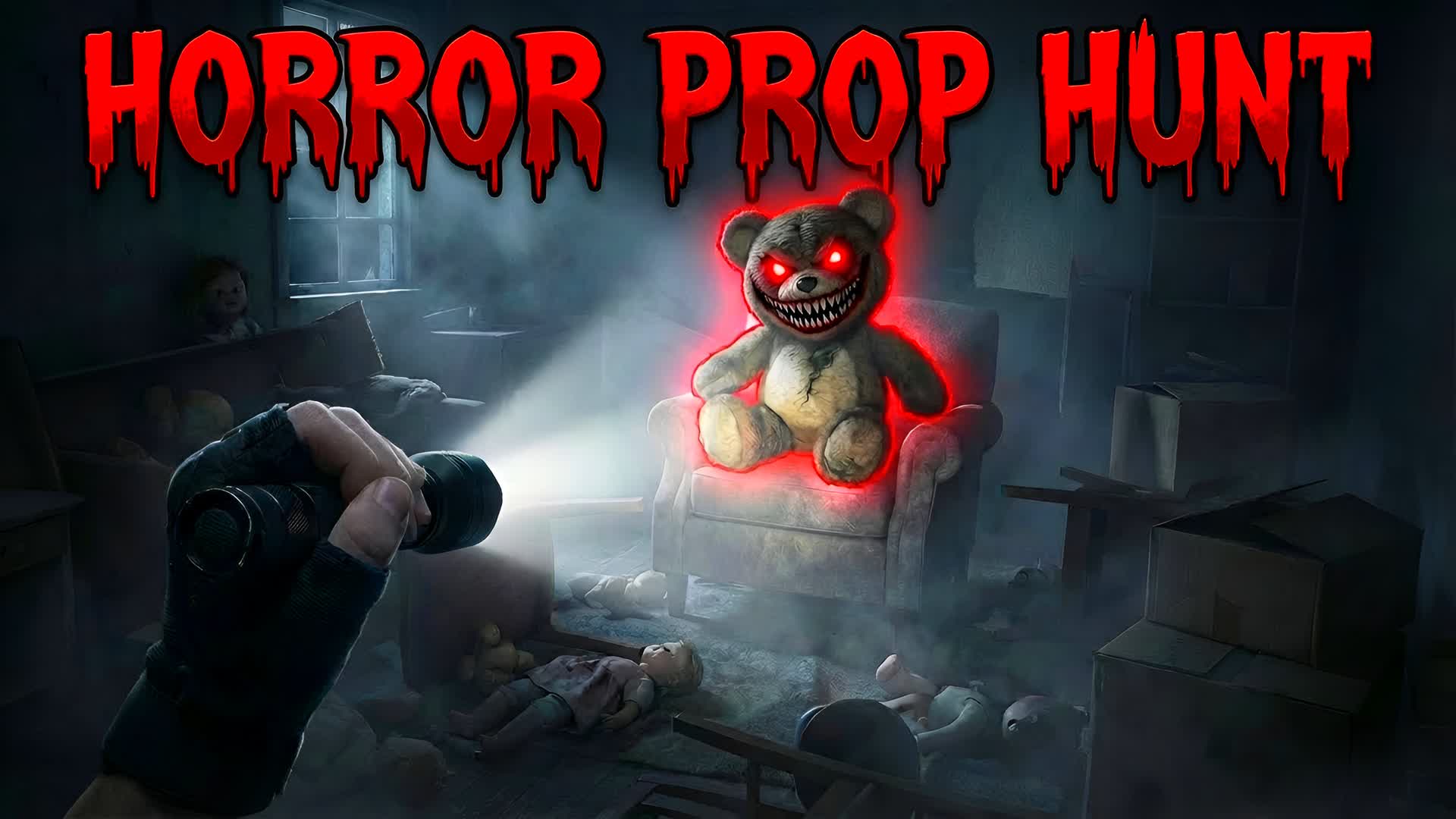 HORROR PROP HUNT 👻 — Fortnite Creative map