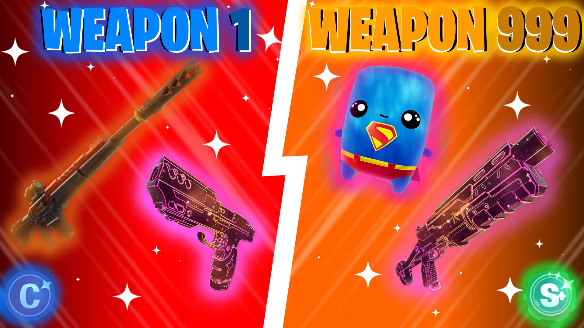PEW PEW GUN GAME — Fortnite Creative map