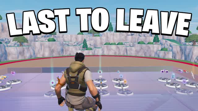 Last to leave the circle ⭕ — Fortnite Creative map