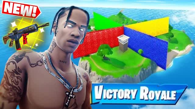 The Walls Mystery Blocks 📦 — Fortnite Creative map cover art