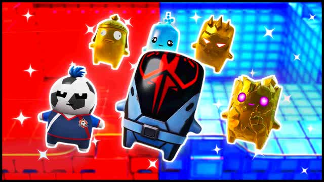 RED VS BLUE CALM TRIGGER 🔴🔵 — Fortnite Creative map