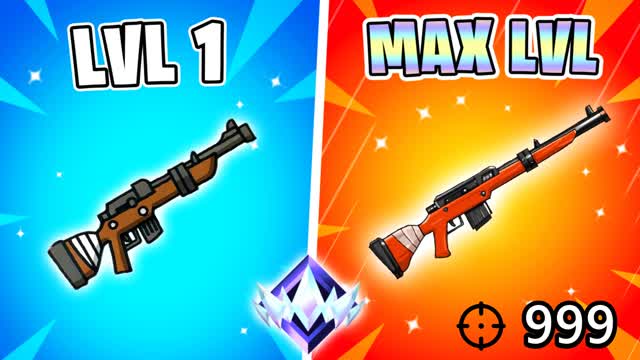 🎯 ONE SHOT! 💥 — Fortnite Creative map cover art