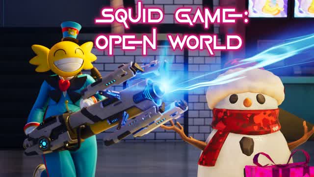 Squid Game: Open World — Fortnite Creative map cover art