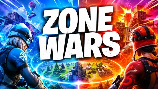 4v4 ZONE WARS — Fortnite Creative map cover art
