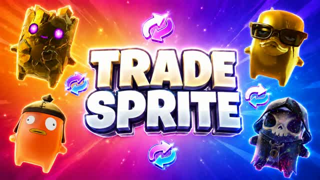 SPRITES TRADE AND COLLECT — Fortnite Creative map cover art