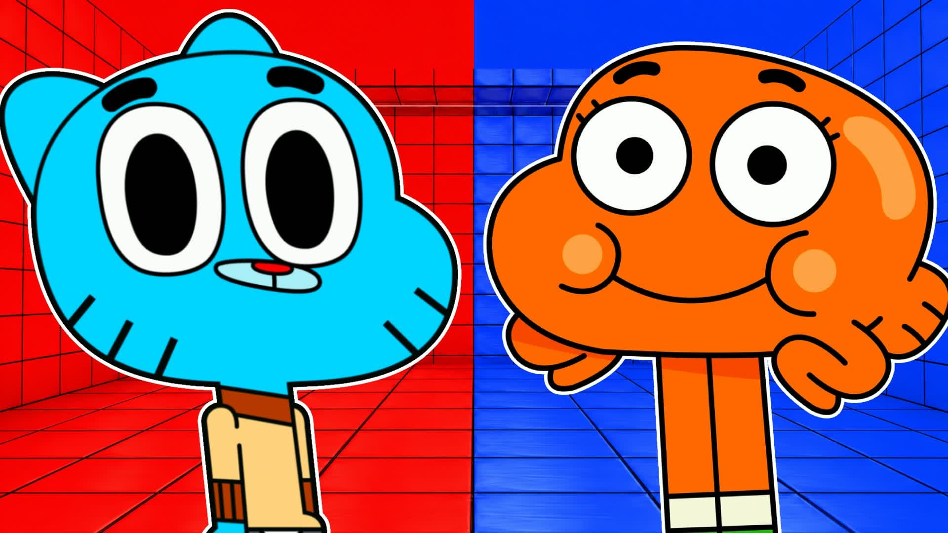 GUMBALL RED VS BLUE🔴🔵RVB — Fortnite Creative map