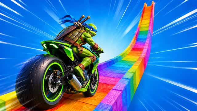 Extreme Ramp Car Game — Fortnite Creative map cover art