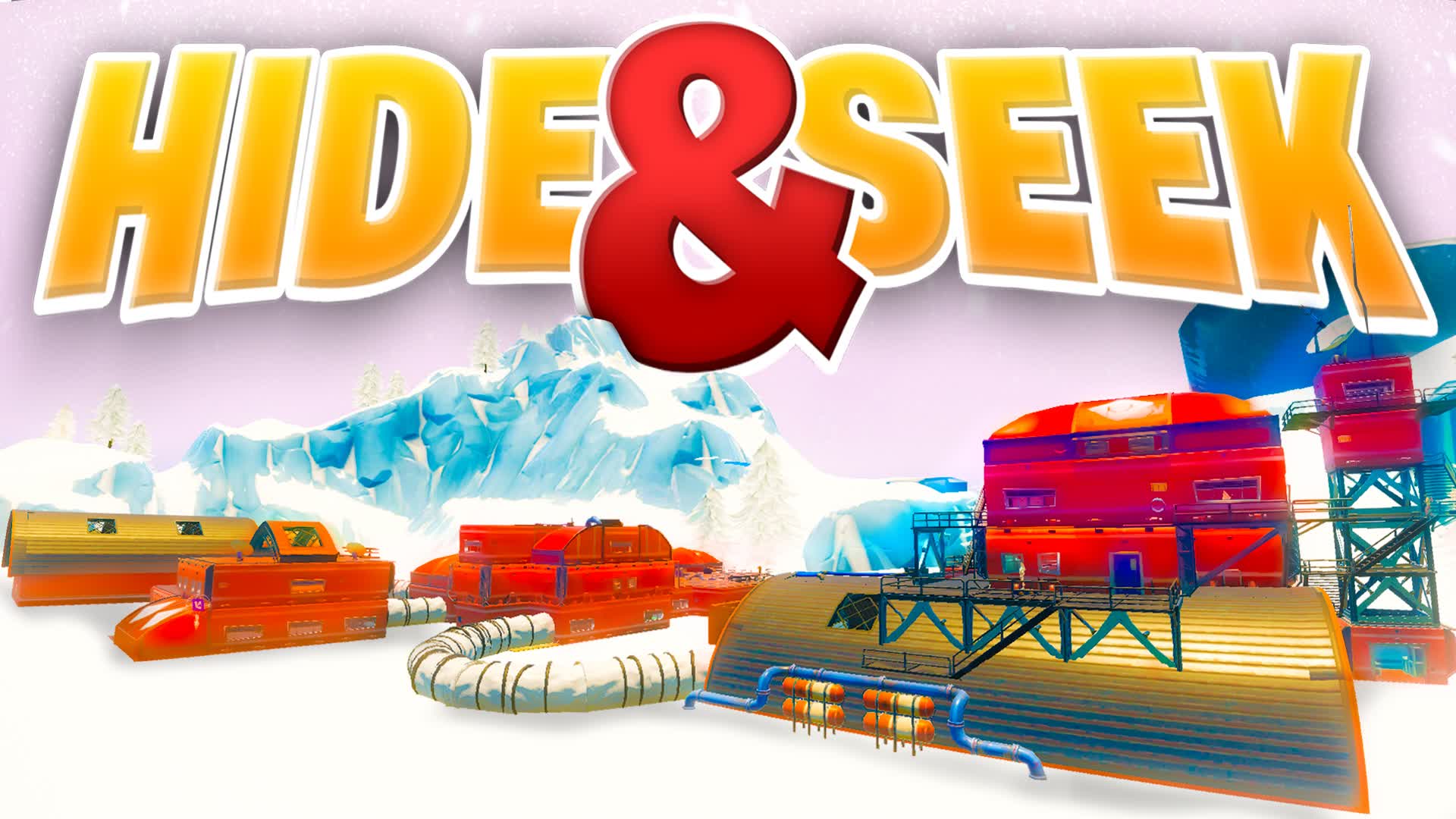 Arctic HIDE AND SEEK! | Top Games — Fortnite Creative map