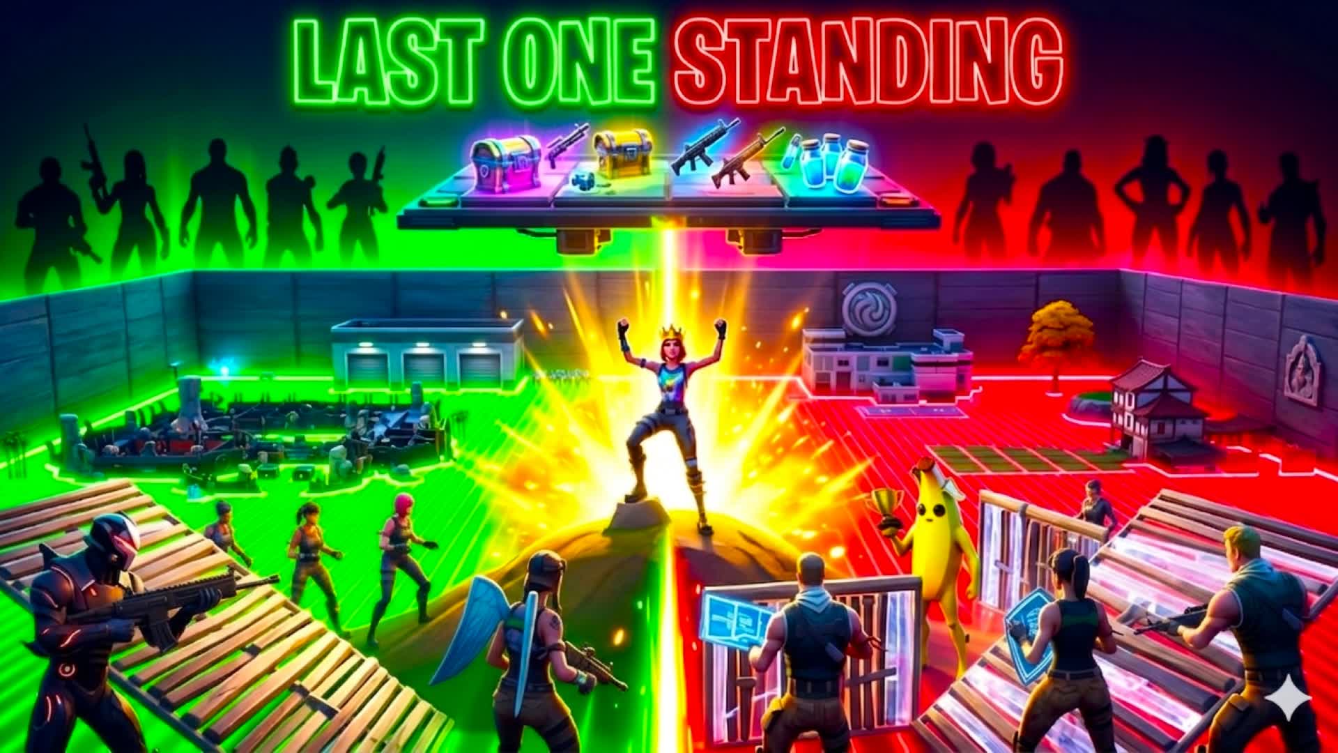 LAST ONE STANDING — Fortnite Creative map
