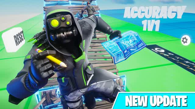 Accuracy 1v1 Spectate map — Fortnite Creative map cover art