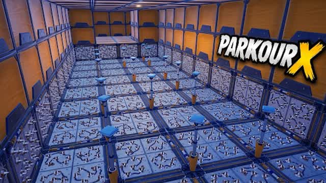 ParkourX — Fortnite Creative map cover art