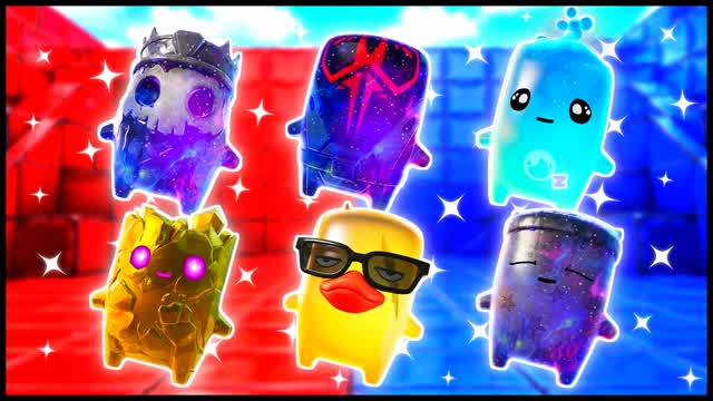 BLUE VS RED HEAVY SIGNAL 🔵🔴 — Fortnite Creative map cover art