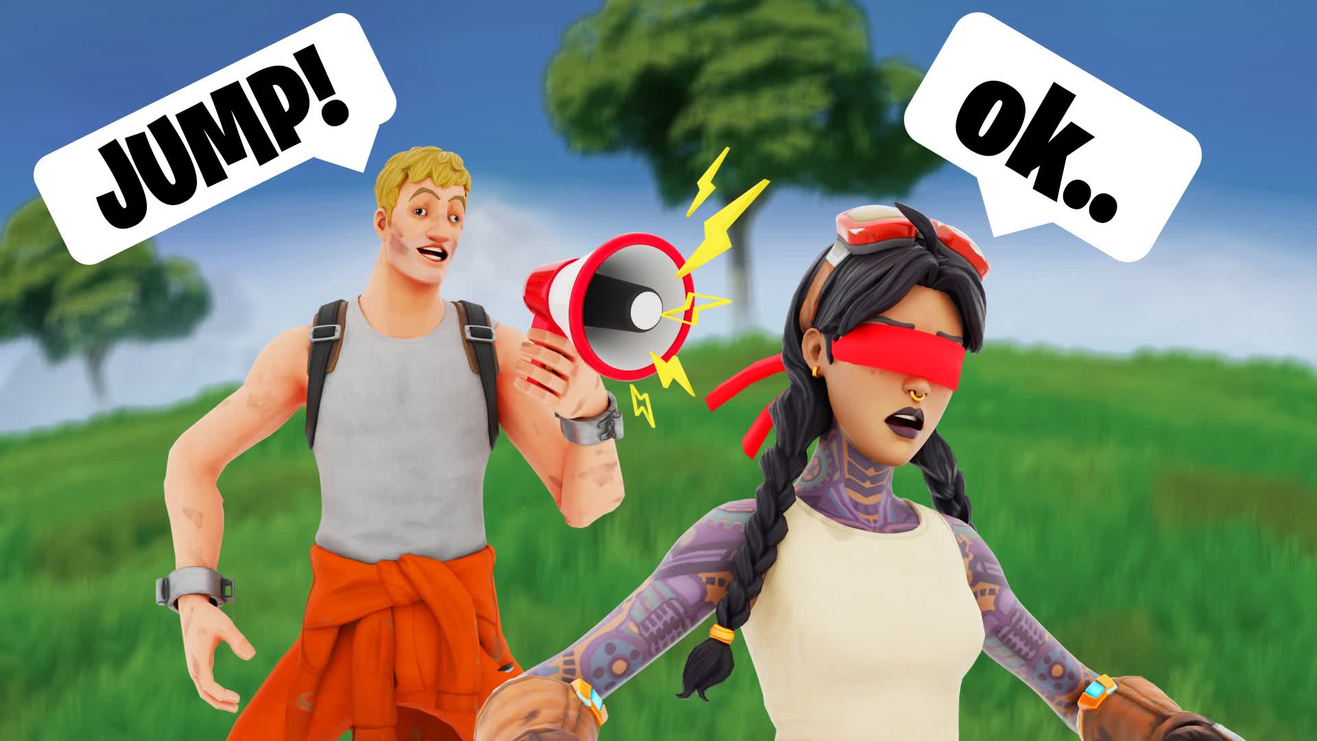 Tell Me! [2 Players Obby] — Fortnite Creative map
