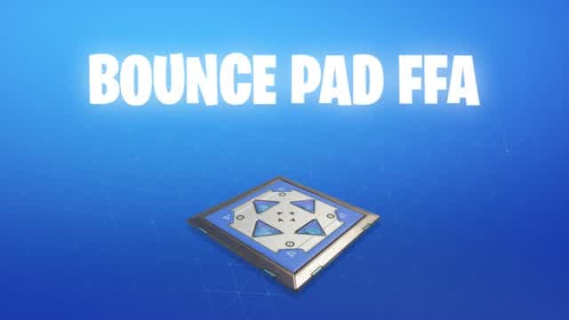 BOUNCE PAD FREE-FOR-ALL — Fortnite Creative map cover art