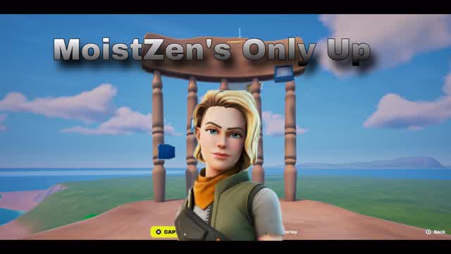 MoistZen’s Only Up — Fortnite Creative map cover art