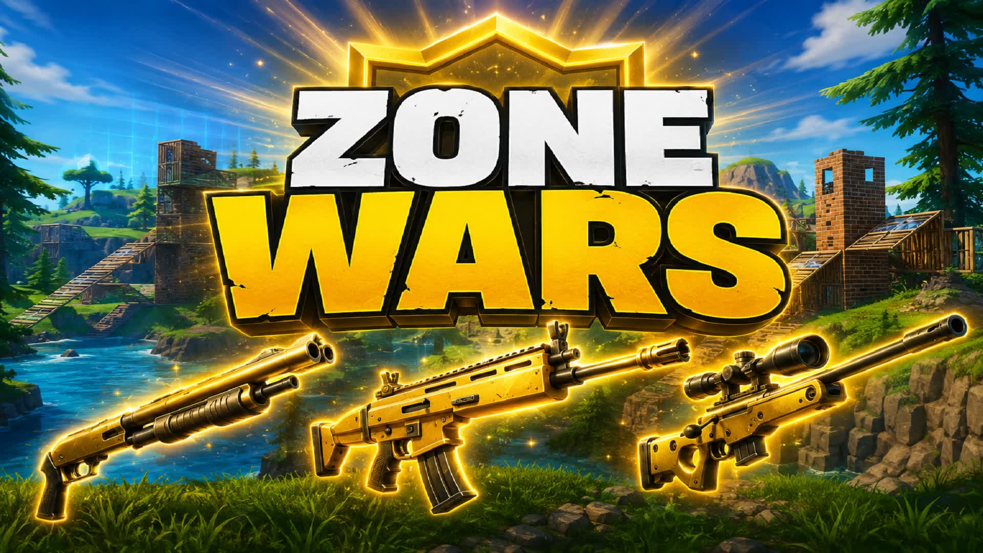 COASTLINE ZONE WARS — Fortnite Creative map