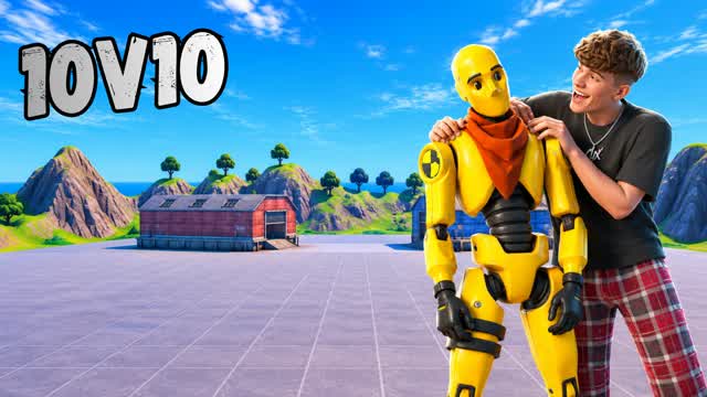 10v10 WAR — Fortnite Creative map