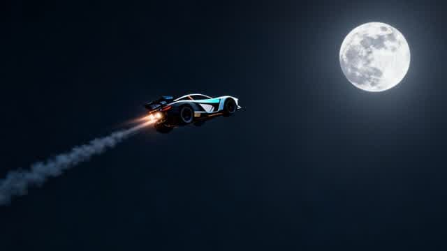 RACE TO THE MOON — Fortnite Creative map cover art