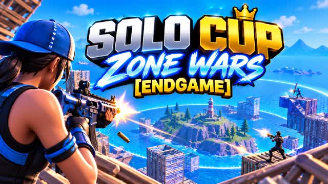SOLO CUP FNCS ZONEWARS [ENDGAME] — Fortnite Creative map
