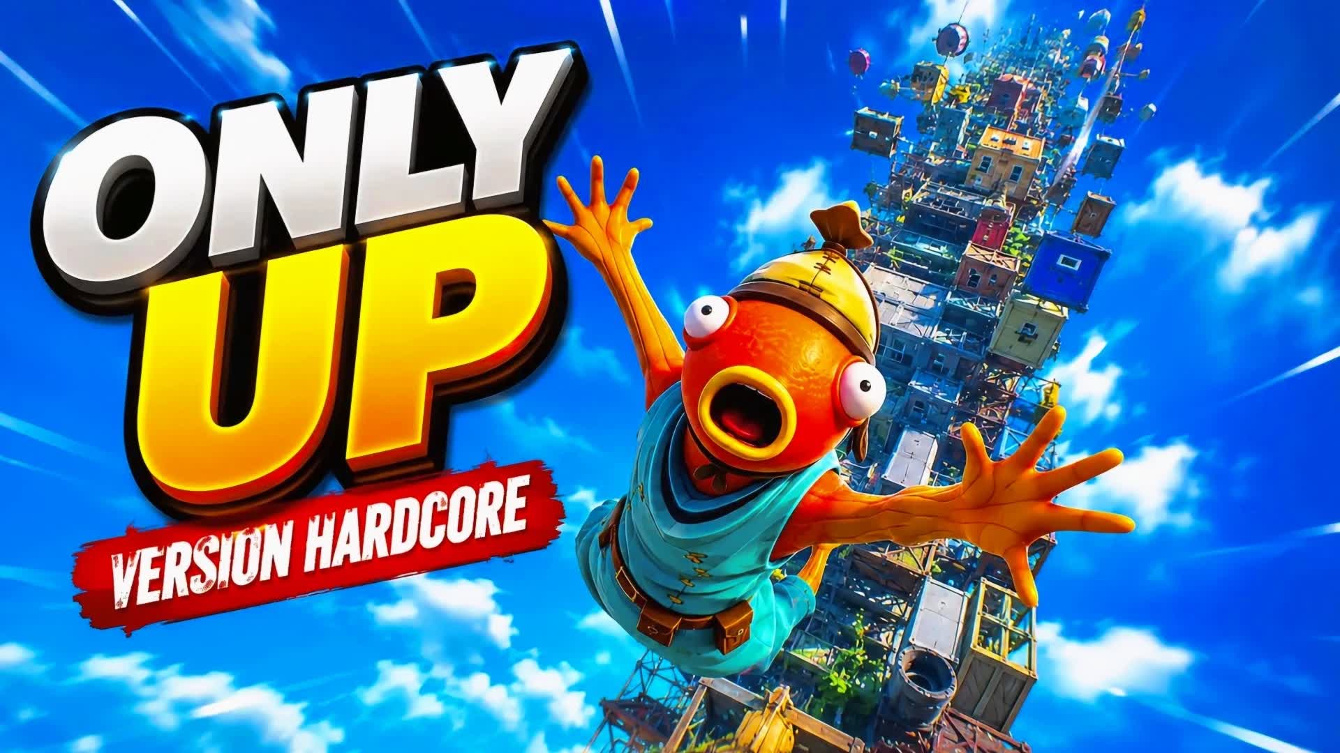 Only up:Impossible Climb — Fortnite Creative map