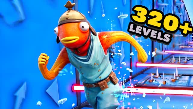 🪐CLASSIC PARKOUR DEATHRUN 320+🪐 — Fortnite Creative map