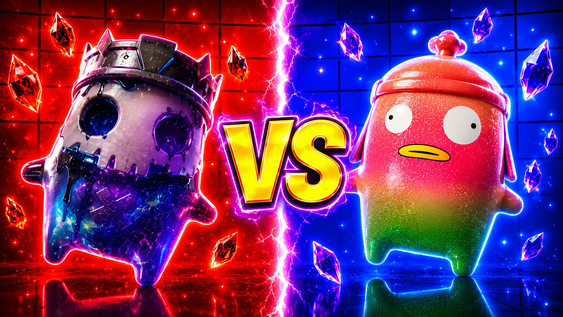 SPIRIT GEMS RED VS BLUE 🔴🔵 — Fortnite Creative map