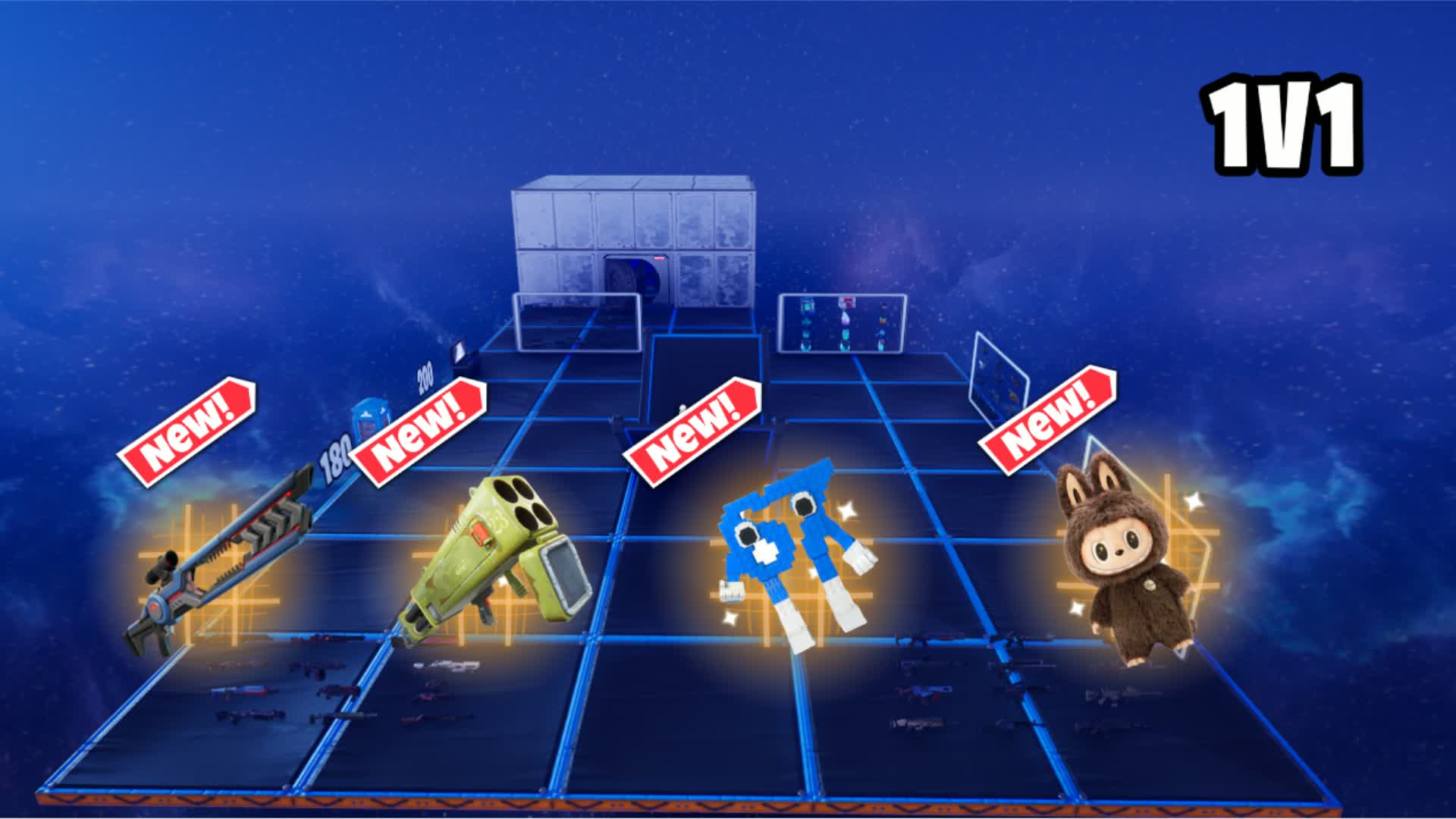 1v1 Build Fight galaxy island — Fortnite Creative map