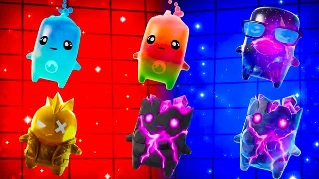 RVB RED VS BLUE KJXY UNC RIVALS 1 h 1 — Fortnite Creative map