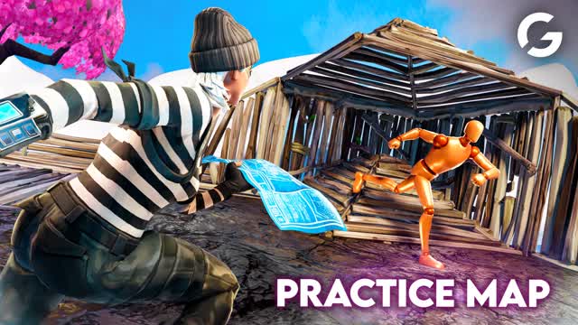 ✏️ Practice Map (Aim Edit Piece Control) — Fortnite Creative map