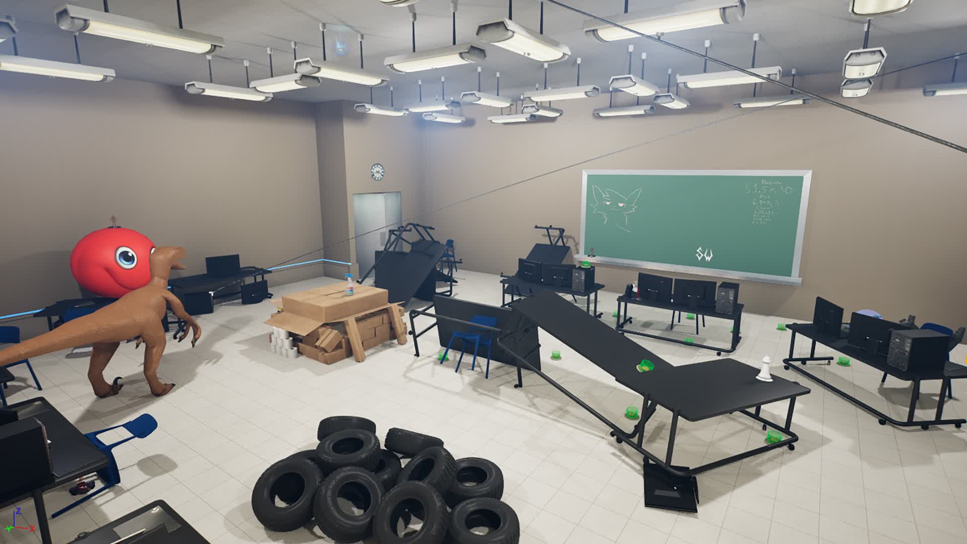 Computer Lab Gun Game — Fortnite Creative map