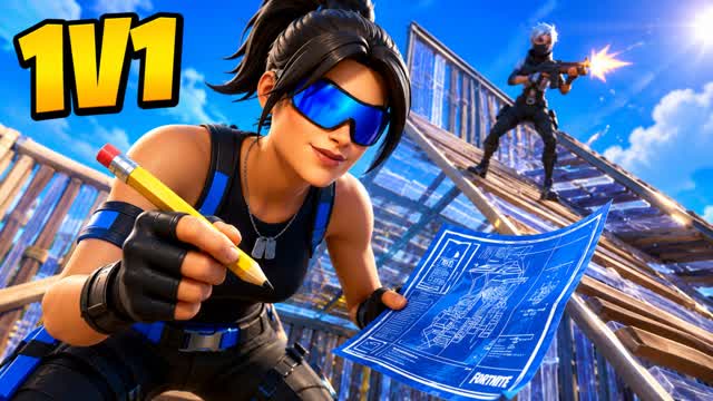 1v1 PARA LOS MEJORES — Fortnite Creative map cover art