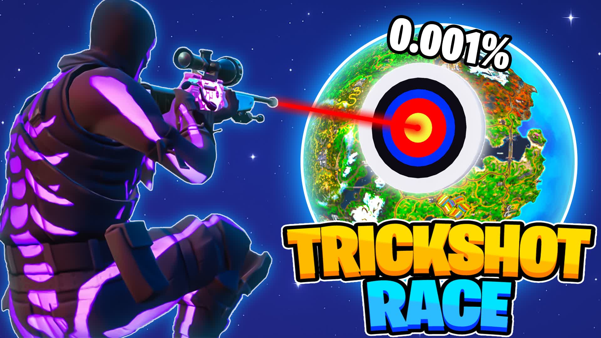 TRICKSHOT RACE 🎯 — Fortnite Creative map