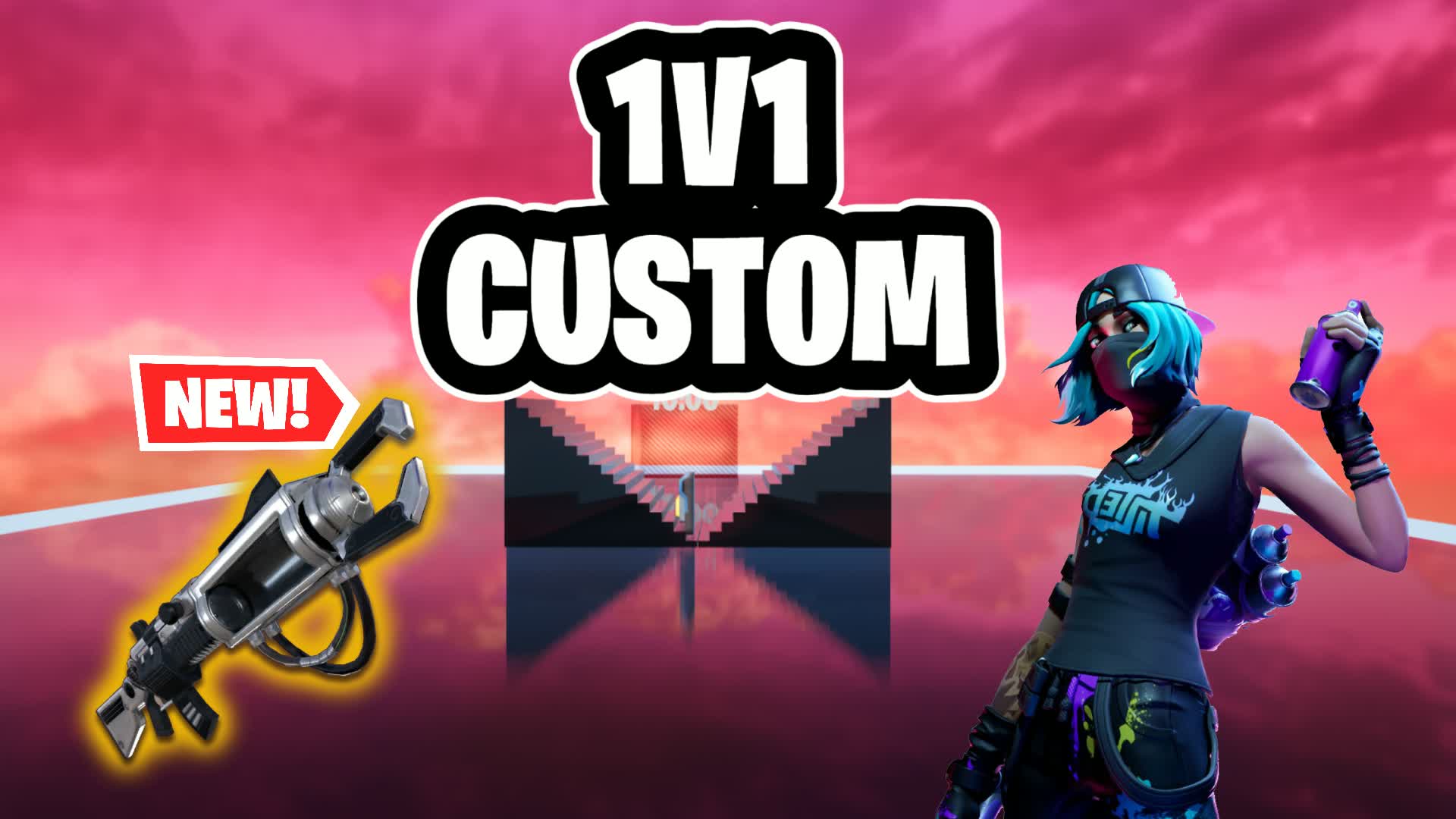 1V1 CUSTOM ULTIMATE — Fortnite Creative map