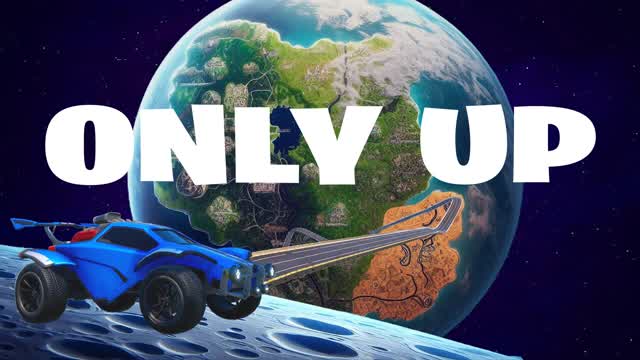 OnlyUp - Racing — Fortnite Creative map cover art