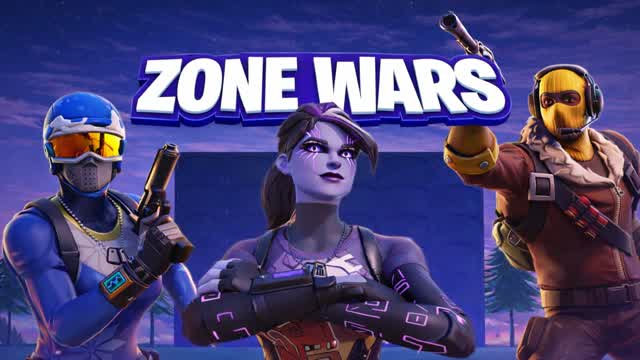 GG ZONE WARS — Fortnite Creative map cover art